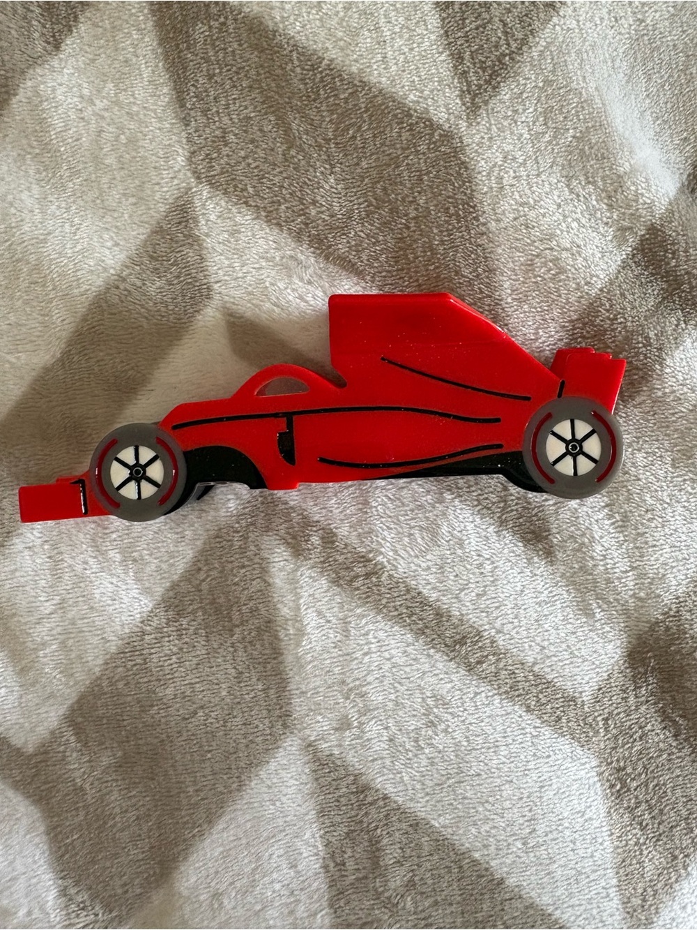 Red Race Car Inspired Hair Claw - F1 Ferrari